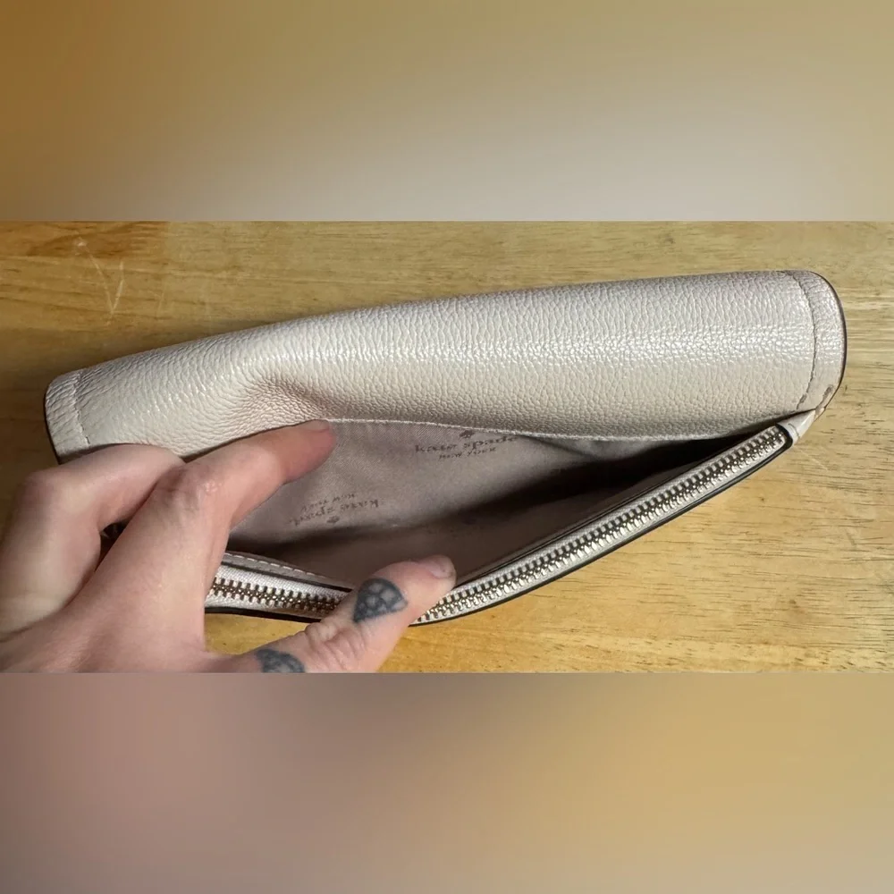 kate spade White Leather Rosie Wallet - Picture 5 of 11